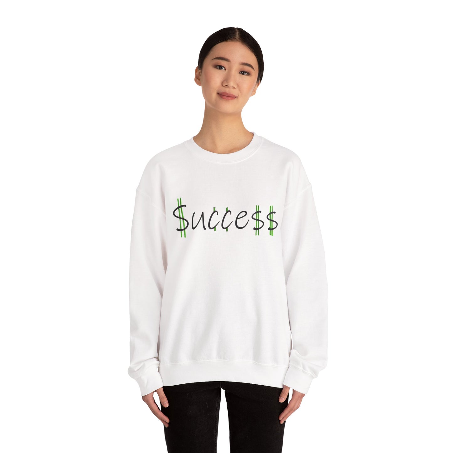 Success Crewneck Sweatshirt — Motivational ‘Change Your Mind, Change Your Life’ Graphic