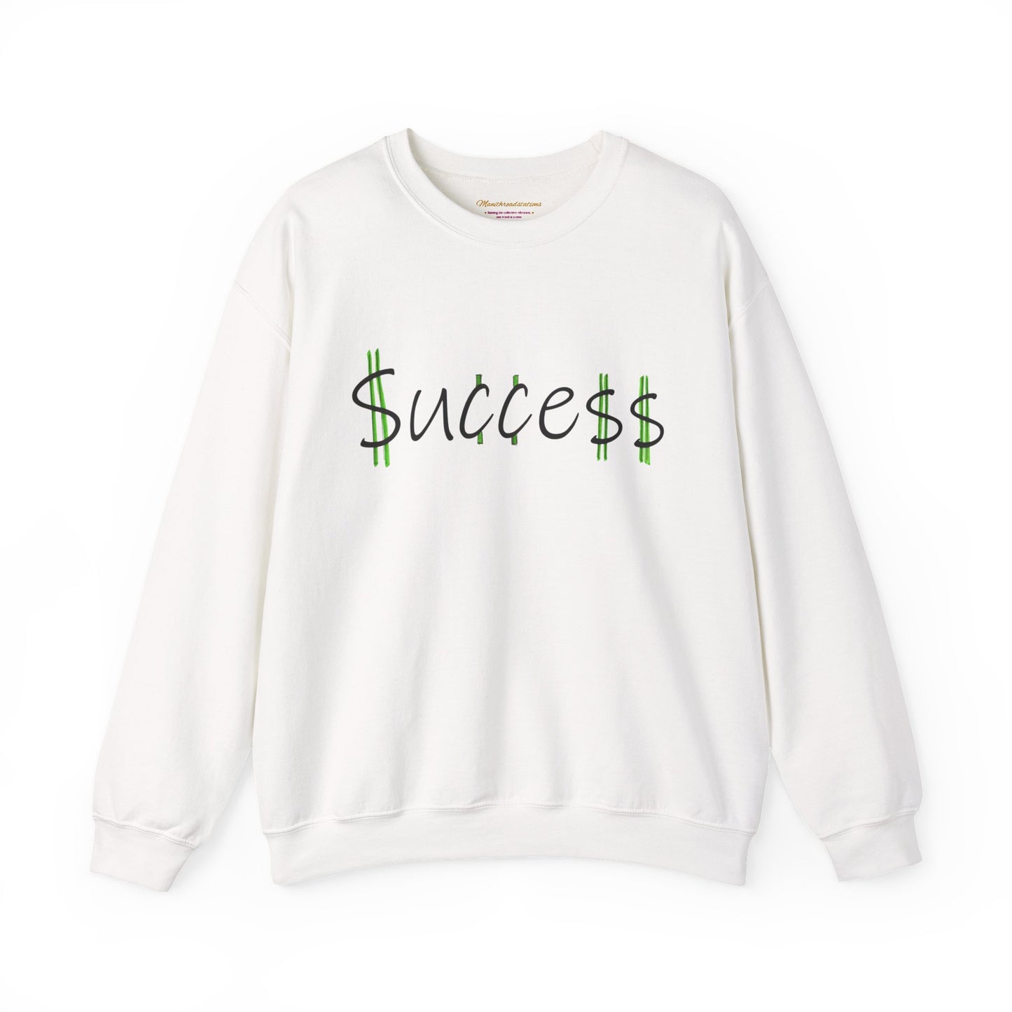 Success Crewneck Sweatshirt — Motivational ‘Change Your Mind, Change Your Life’ Graphic