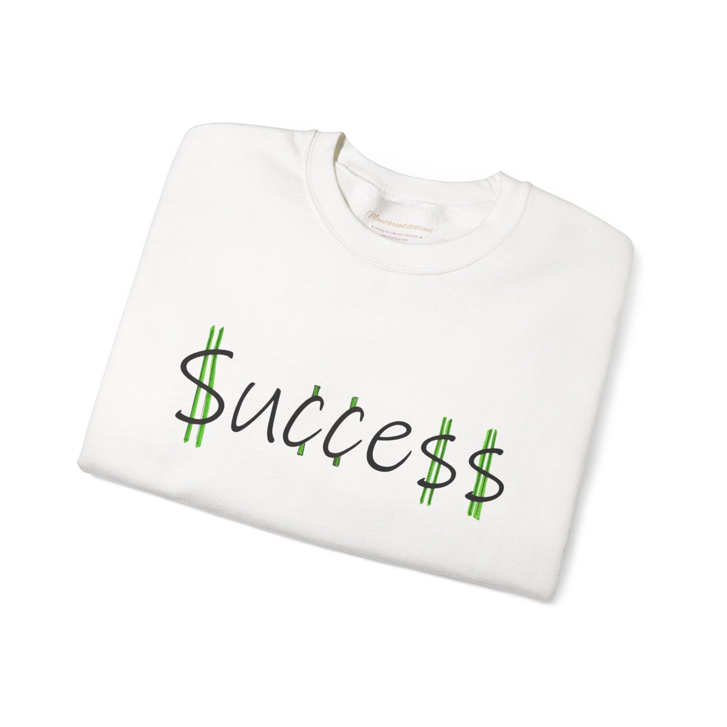 Success Crewneck Sweatshirt — Motivational ‘Change Your Mind, Change Your Life’ Graphic